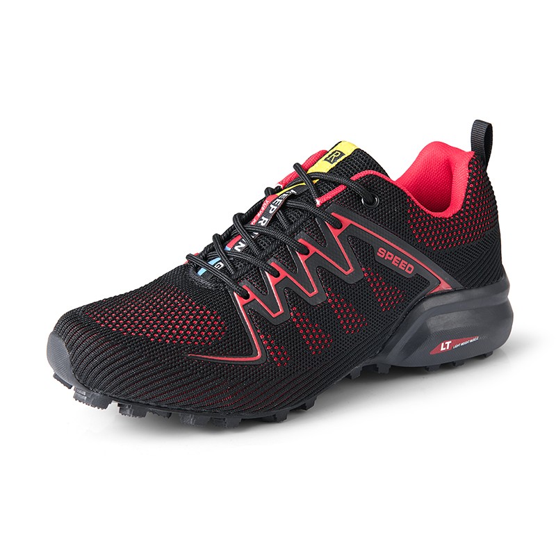 MTB Cycling Shoes zapatillas c - đánh giá và giá Knit Fabric Lace Up Sneakers