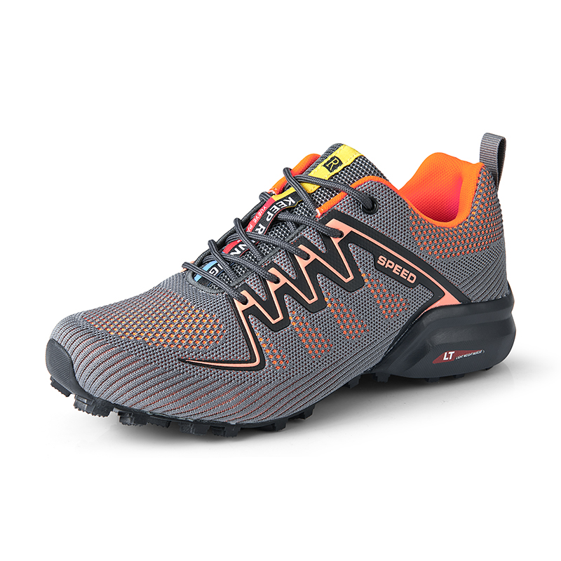 MTB Cycling Shoes zapatillas c - đánh giá và giá Knit Fabric Lace Up Sneakers
