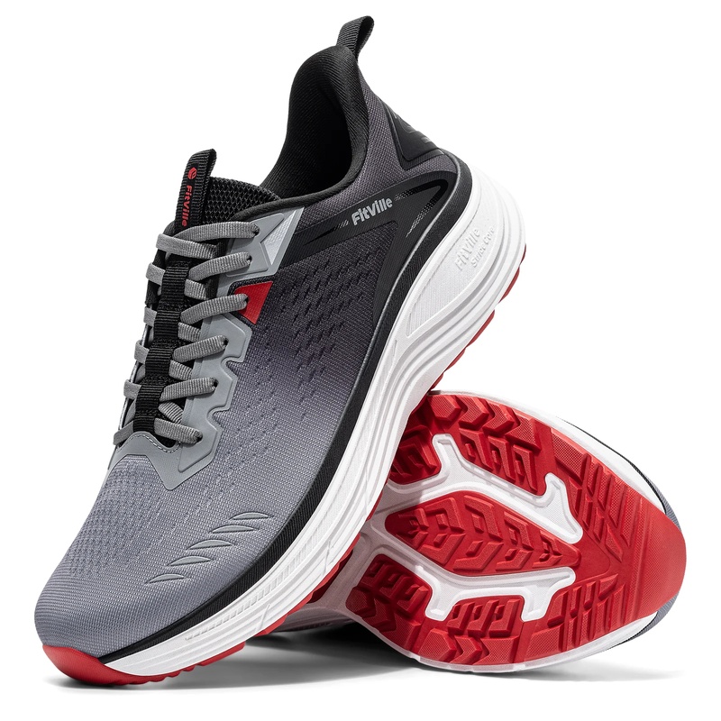Fitville Men's Sports Sneakers - đánh giá và giá Wide Toe Box Running Sneakers