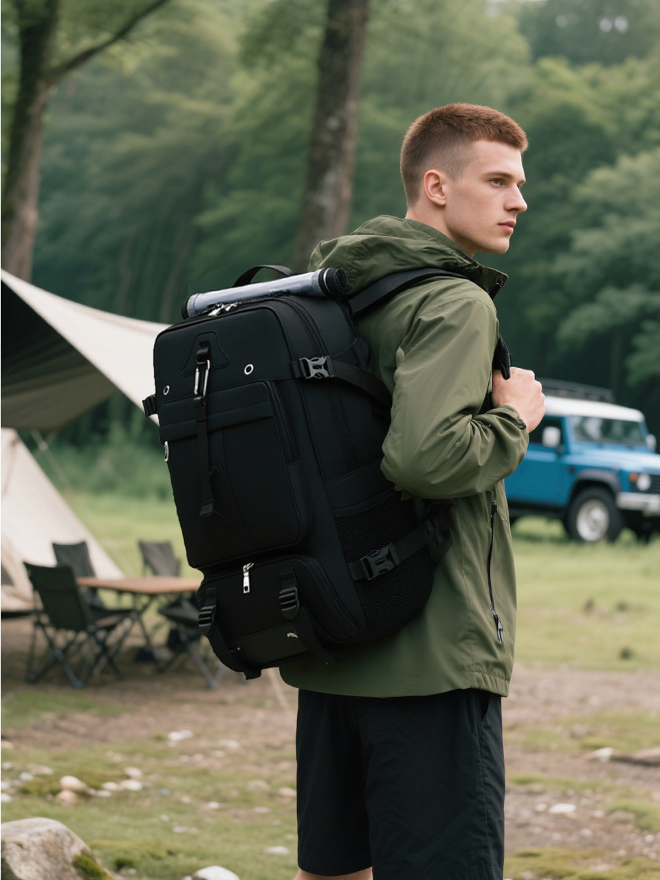 60L Large Travel Backpack Wate - đánh giá và giá Men'S Shoes